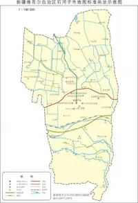 新疆石河子市地图