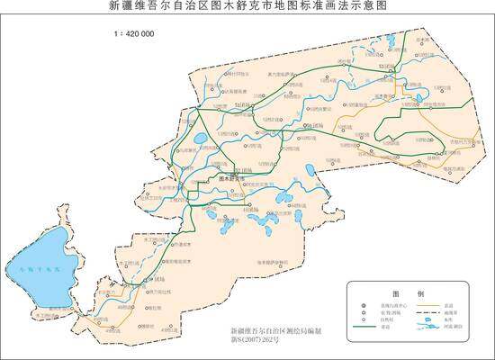 新疆图木舒克市地图