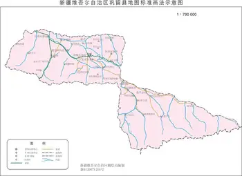 新疆巩留县地图