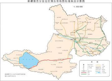 新疆博乐市地图,图一