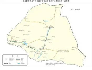新疆伊吾县地图