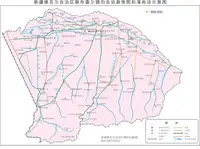 新疆察布查尔县地图