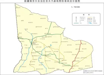新疆吉木乃县地图