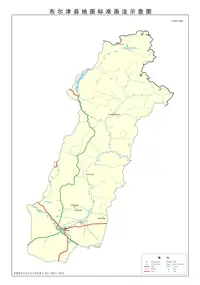 新疆布尔津县地图