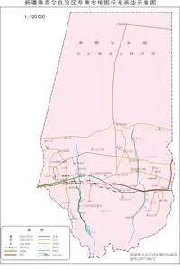 新疆阜康市地图