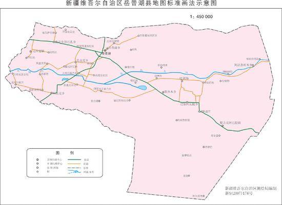新疆岳普湖县地图