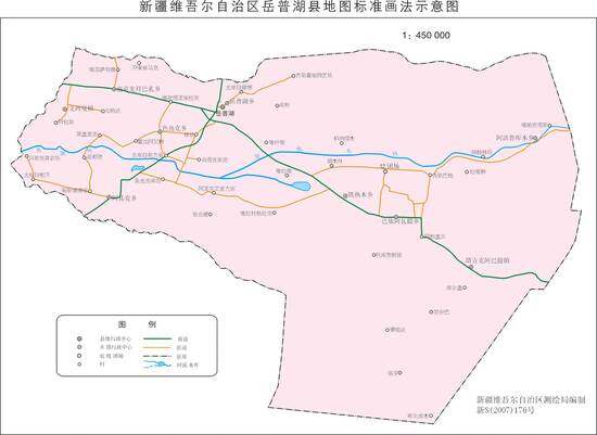 新疆岳普湖县地图
