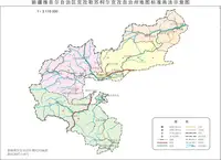 新疆克孜勒苏柯尔克孜自治州政区地图