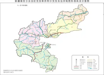 新疆克孜勒苏柯尔克孜自治州政区地图