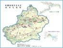 新疆旅游交通地圖