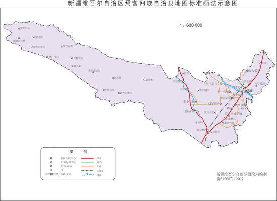新疆焉耆县地图