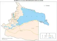 新疆博湖县地图