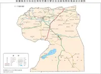 新疆和布克赛尔县地图
