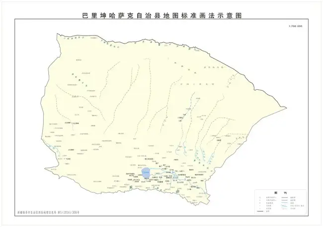 新疆巴里坤县地图