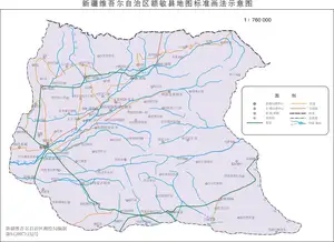 新疆额敏县地图