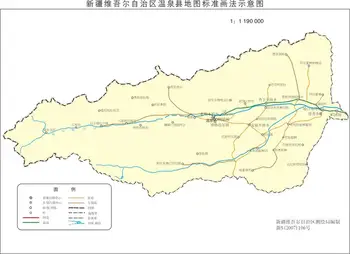 新疆温泉县地图