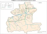 新疆昭苏县地图