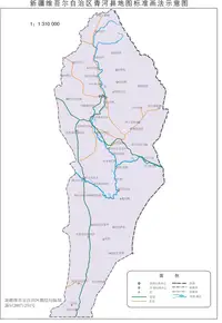 新疆青河县地图