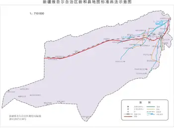 新疆新和县地图