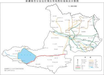 新疆博乐市地图,图二
