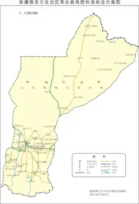 新疆奇台县地图