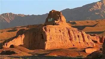 新疆阿克苏地区库车苏巴什古城,图二