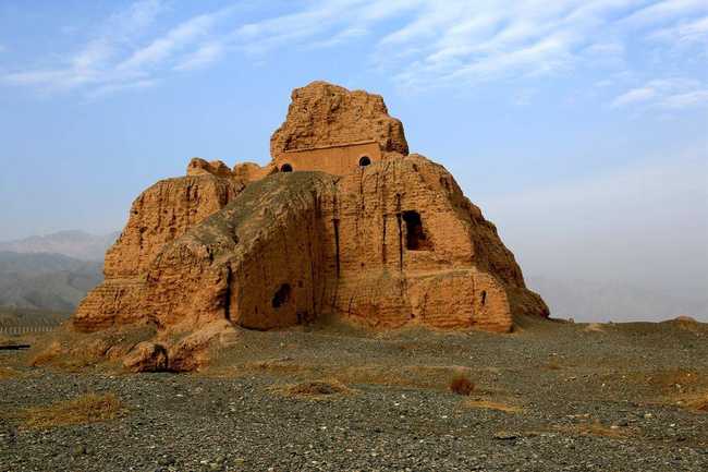 新疆阿克苏地区库车苏巴什古城,图五