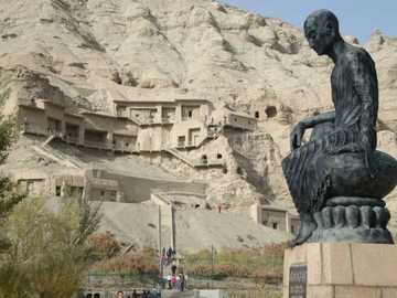 新疆阿克苏克孜尔尕哈千佛洞,图二