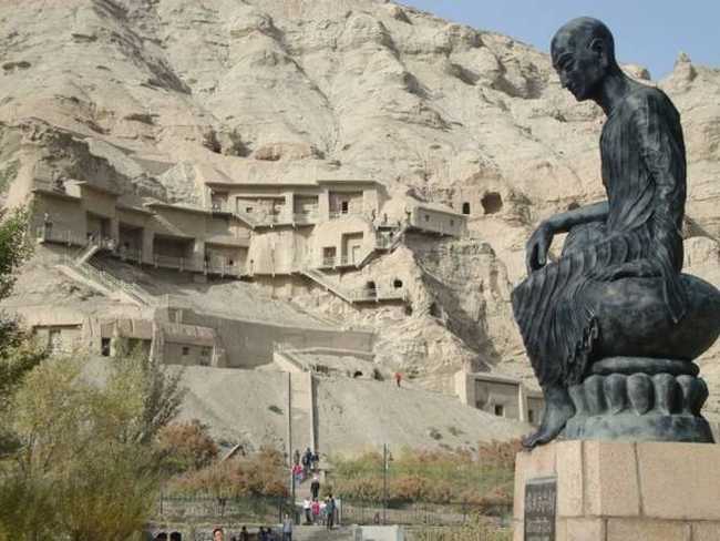 新疆阿克苏克孜尔尕哈千佛洞,图二