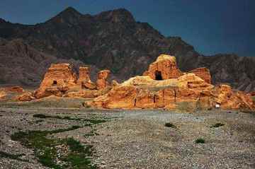 新疆阿克苏地区库车苏巴什古城,图一