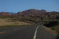 新疆阿克苏盐水沟风景区