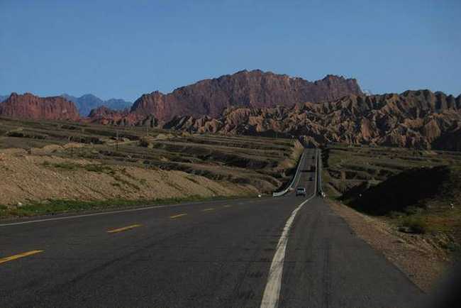 新疆阿克苏盐水沟风景区,图一