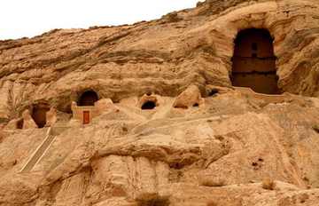 新疆阿克苏森木塞姆千佛洞,图一