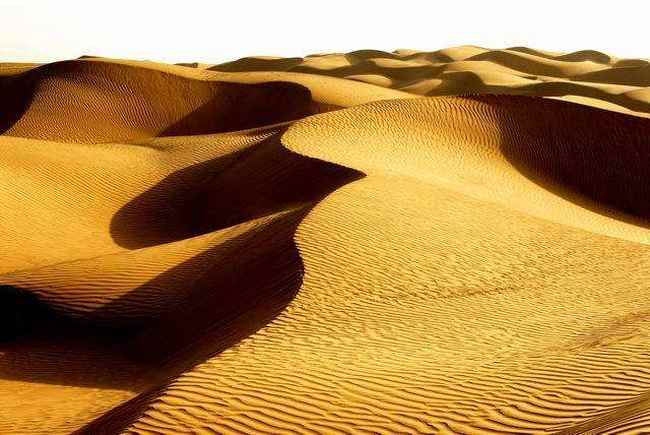 新疆阿克苏塔里木盆地,图一