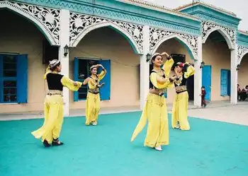 新疆阿克蘇齊曼扎杏園,圖一