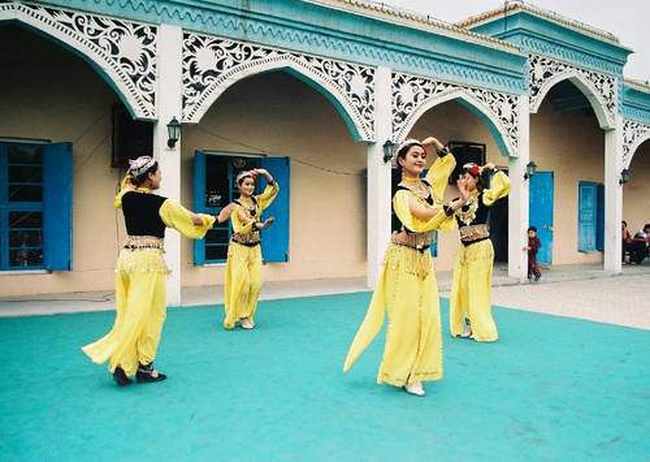 新疆阿克苏齐曼扎杏园,图一