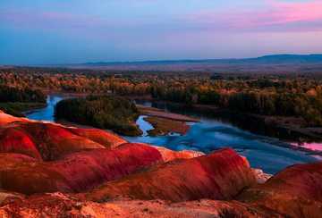 新疆阿勒泰额尔齐斯河,图二