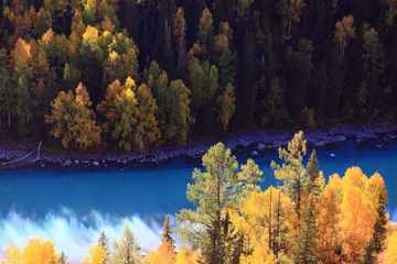 新疆阿勒泰月亮湾,图二