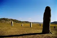 新疆阿勒泰草原石人风景区