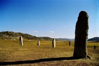 新疆阿勒泰草原石人风景区,图一