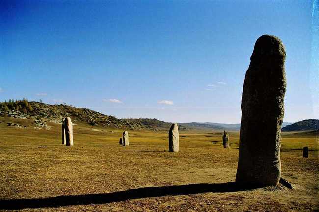 新疆阿勒泰草原石人风景区,图一