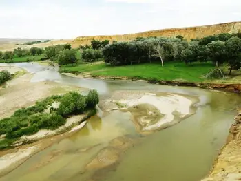 新疆阿勒泰克兰河风景河段,图四