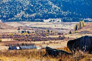 新疆阿勒泰图瓦人部落,图二