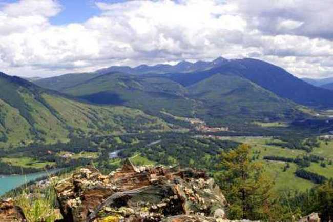 新疆阿勒泰喀納斯觀魚亭,圖五