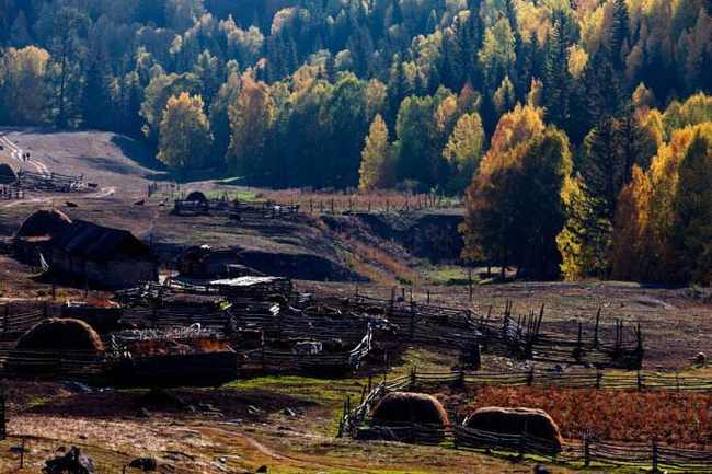 新疆阿勒泰图瓦人部落,图一