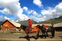 新疆阿勒泰图瓦人部落