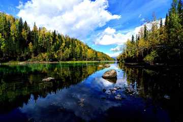 新疆阿勒泰喀纳斯湖,图二