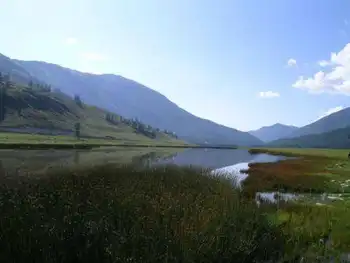 新疆阿勒泰鸭泽湖,图一