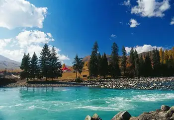 新疆阿勒泰阿拉善温泉,图三