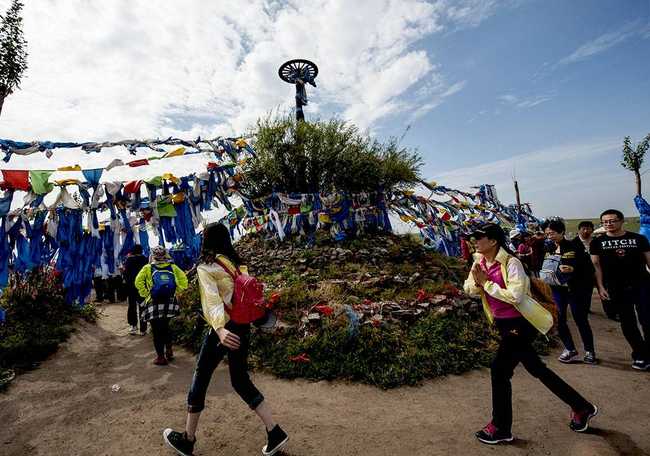 新疆博乐精河敖包,图一